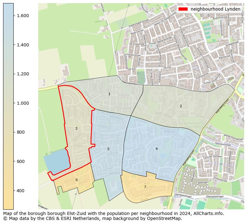 Image of the neighbourhood Lynden at the map. This image is used as introduction to this page. This page shows a lot of information about the population in the neighbourhood Lynden (such as the distribution by age groups of the residents, the composition of households, whether inhabitants are natives or Dutch with an immigration background, data about the houses (numbers, types, price development, use, type of property, ...) and more (car ownership, energy consumption, ...) based on open data from the Dutch Central Bureau of Statistics and various other sources!