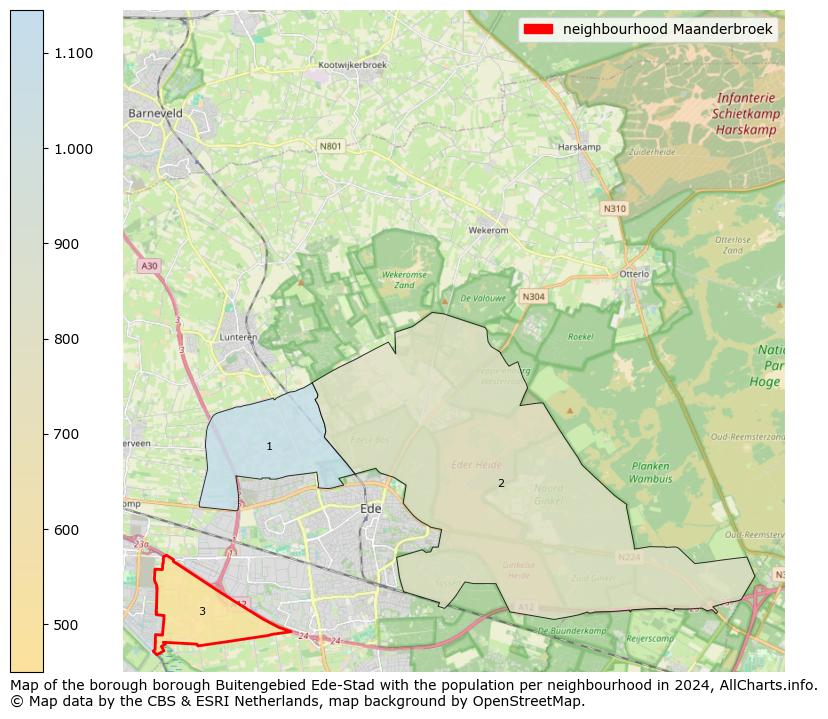 Image of the neighbourhood Maanderbroek at the map. This image is used as introduction to this page. This page shows a lot of information about the population in the neighbourhood Maanderbroek (such as the distribution by age groups of the residents, the composition of households, whether inhabitants are natives or Dutch with an immigration background, data about the houses (numbers, types, price development, use, type of property, ...) and more (car ownership, energy consumption, ...) based on open data from the Dutch Central Bureau of Statistics and various other sources!