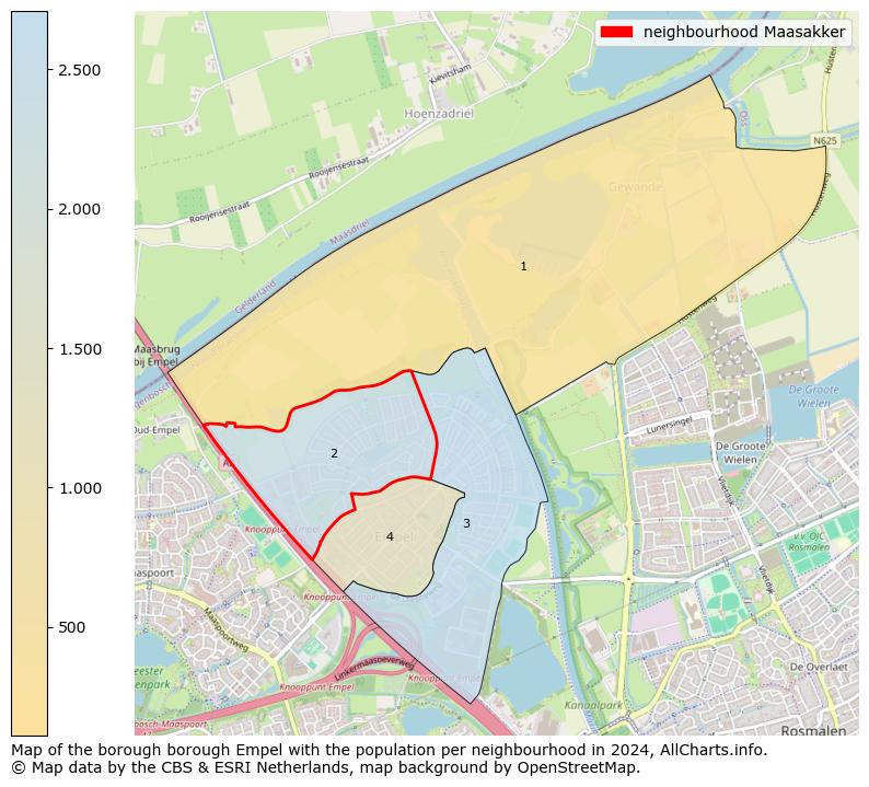 Image of the neighbourhood Maasakker at the map. This image is used as introduction to this page. This page shows a lot of information about the population in the neighbourhood Maasakker (such as the distribution by age groups of the residents, the composition of households, whether inhabitants are natives or Dutch with an immigration background, data about the houses (numbers, types, price development, use, type of property, ...) and more (car ownership, energy consumption, ...) based on open data from the Dutch Central Bureau of Statistics and various other sources!