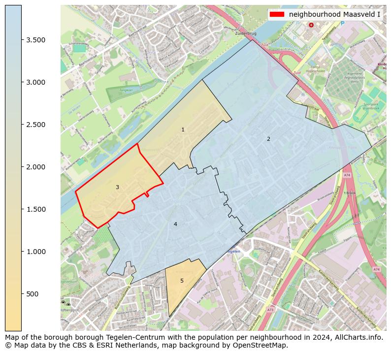 Image of the neighbourhood Maasveld I at the map. This image is used as introduction to this page. This page shows a lot of information about the population in the neighbourhood Maasveld I (such as the distribution by age groups of the residents, the composition of households, whether inhabitants are natives or Dutch with an immigration background, data about the houses (numbers, types, price development, use, type of property, ...) and more (car ownership, energy consumption, ...) based on open data from the Dutch Central Bureau of Statistics and various other sources!