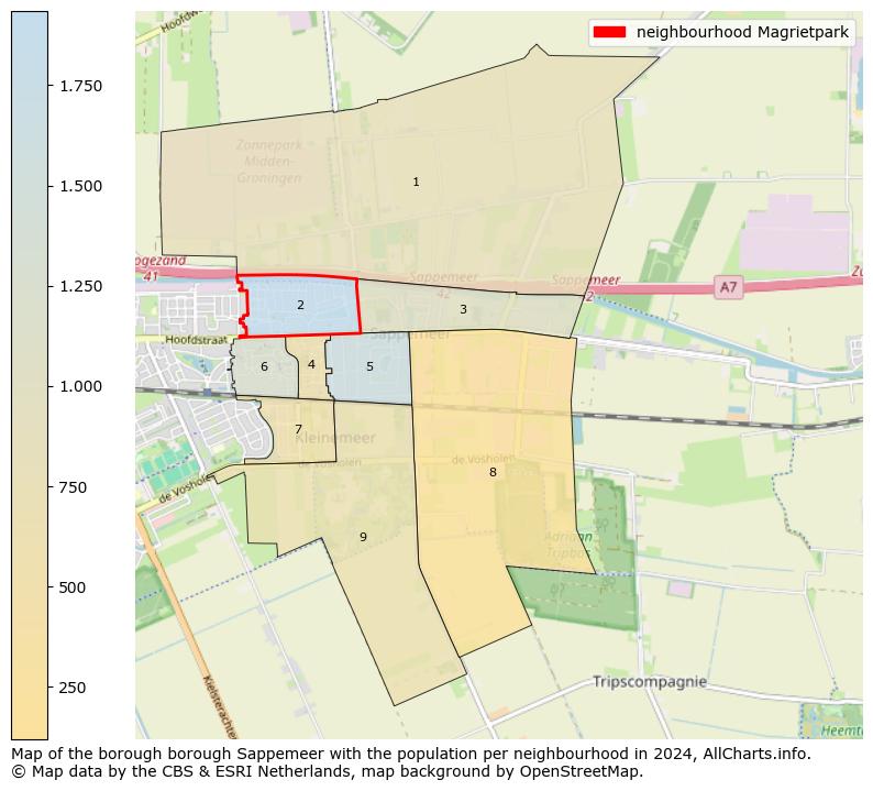 Image of the neighbourhood Magrietpark at the map. This image is used as introduction to this page. This page shows a lot of information about the population in the neighbourhood Magrietpark (such as the distribution by age groups of the residents, the composition of households, whether inhabitants are natives or Dutch with an immigration background, data about the houses (numbers, types, price development, use, type of property, ...) and more (car ownership, energy consumption, ...) based on open data from the Dutch Central Bureau of Statistics and various other sources!