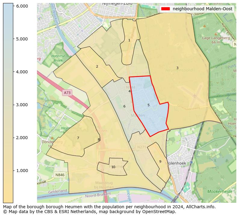 Image of the neighbourhood Malden-Oost at the map. This image is used as introduction to this page. This page shows a lot of information about the population in the neighbourhood Malden-Oost (such as the distribution by age groups of the residents, the composition of households, whether inhabitants are natives or Dutch with an immigration background, data about the houses (numbers, types, price development, use, type of property, ...) and more (car ownership, energy consumption, ...) based on open data from the Dutch Central Bureau of Statistics and various other sources!