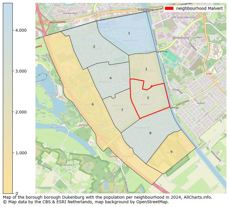 Image of the neighbourhood Malvert at the map. This image is used as introduction to this page. This page shows a lot of information about the population in the neighbourhood Malvert (such as the distribution by age groups of the residents, the composition of households, whether inhabitants are natives or Dutch with an immigration background, data about the houses (numbers, types, price development, use, type of property, ...) and more (car ownership, energy consumption, ...) based on open data from the Dutch Central Bureau of Statistics and various other sources!