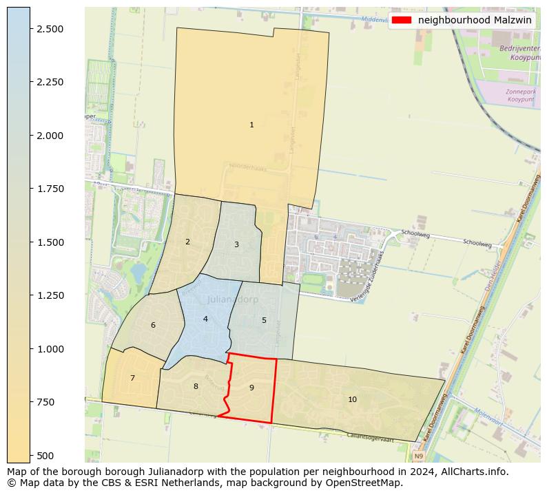 Image of the neighbourhood Malzwin at the map. This image is used as introduction to this page. This page shows a lot of information about the population in the neighbourhood Malzwin (such as the distribution by age groups of the residents, the composition of households, whether inhabitants are natives or Dutch with an immigration background, data about the houses (numbers, types, price development, use, type of property, ...) and more (car ownership, energy consumption, ...) based on open data from the Dutch Central Bureau of Statistics and various other sources!