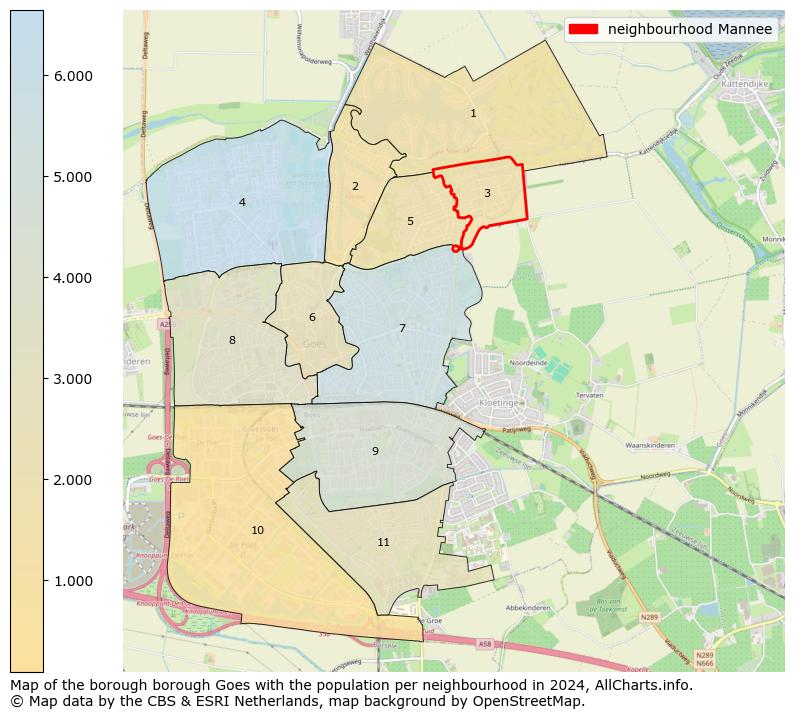 Image of the neighbourhood Mannee at the map. This image is used as introduction to this page. This page shows a lot of information about the population in the neighbourhood Mannee (such as the distribution by age groups of the residents, the composition of households, whether inhabitants are natives or Dutch with an immigration background, data about the houses (numbers, types, price development, use, type of property, ...) and more (car ownership, energy consumption, ...) based on open data from the Dutch Central Bureau of Statistics and various other sources!