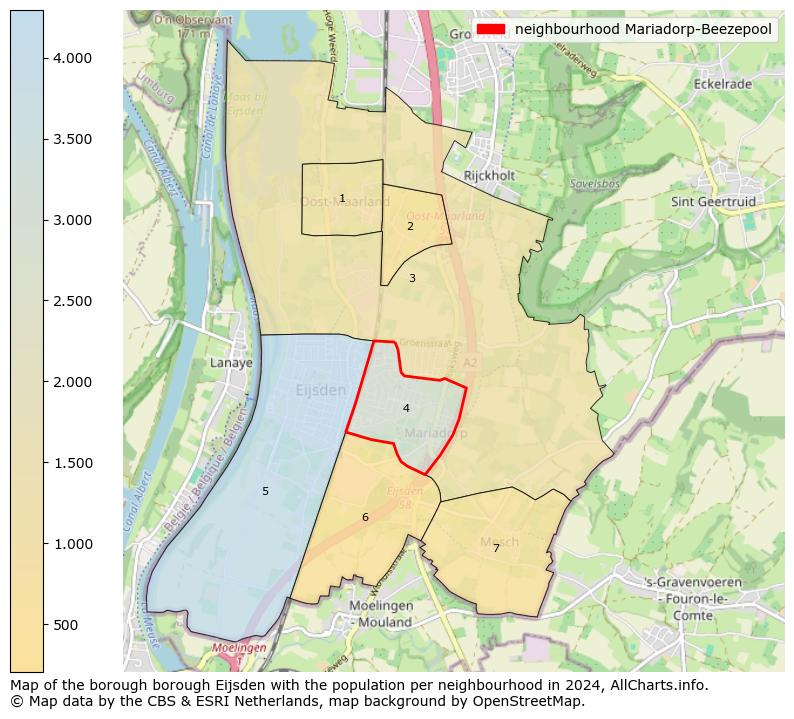 Image of the neighbourhood Mariadorp-Beezepool at the map. This image is used as introduction to this page. This page shows a lot of information about the population in the neighbourhood Mariadorp-Beezepool (such as the distribution by age groups of the residents, the composition of households, whether inhabitants are natives or Dutch with an immigration background, data about the houses (numbers, types, price development, use, type of property, ...) and more (car ownership, energy consumption, ...) based on open data from the Dutch Central Bureau of Statistics and various other sources!