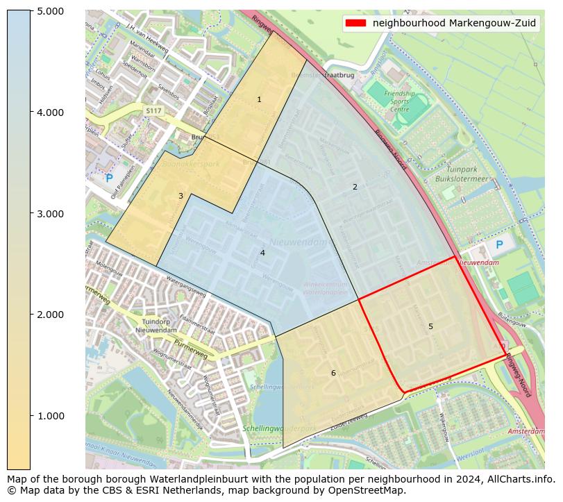 Image of the neighbourhood Markengouw-Zuid at the map. This image is used as introduction to this page. This page shows a lot of information about the population in the neighbourhood Markengouw-Zuid (such as the distribution by age groups of the residents, the composition of households, whether inhabitants are natives or Dutch with an immigration background, data about the houses (numbers, types, price development, use, type of property, ...) and more (car ownership, energy consumption, ...) based on open data from the Dutch Central Bureau of Statistics and various other sources!