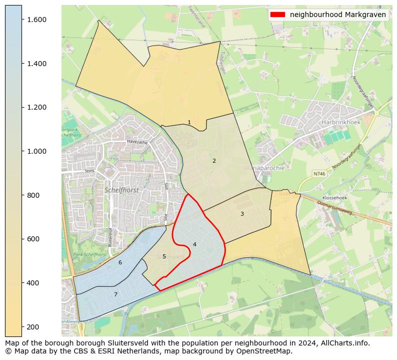 Image of the neighbourhood Markgraven at the map. This image is used as introduction to this page. This page shows a lot of information about the population in the neighbourhood Markgraven (such as the distribution by age groups of the residents, the composition of households, whether inhabitants are natives or Dutch with an immigration background, data about the houses (numbers, types, price development, use, type of property, ...) and more (car ownership, energy consumption, ...) based on open data from the Dutch Central Bureau of Statistics and various other sources!