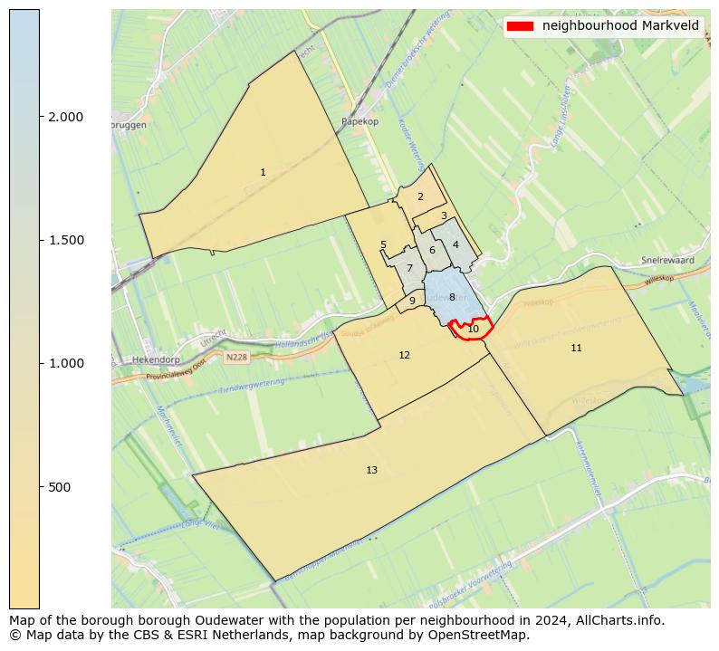 Image of the neighbourhood Markveld at the map. This image is used as introduction to this page. This page shows a lot of information about the population in the neighbourhood Markveld (such as the distribution by age groups of the residents, the composition of households, whether inhabitants are natives or Dutch with an immigration background, data about the houses (numbers, types, price development, use, type of property, ...) and more (car ownership, energy consumption, ...) based on open data from the Dutch Central Bureau of Statistics and various other sources!