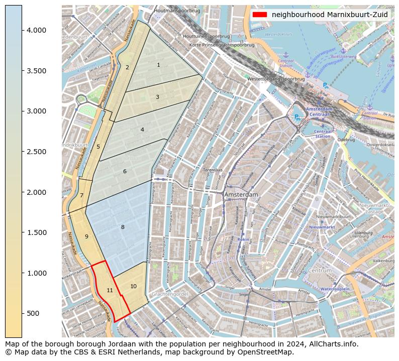 Image of the neighbourhood Marnixbuurt-Zuid at the map. This image is used as introduction to this page. This page shows a lot of information about the population in the neighbourhood Marnixbuurt-Zuid (such as the distribution by age groups of the residents, the composition of households, whether inhabitants are natives or Dutch with an immigration background, data about the houses (numbers, types, price development, use, type of property, ...) and more (car ownership, energy consumption, ...) based on open data from the Dutch Central Bureau of Statistics and various other sources!