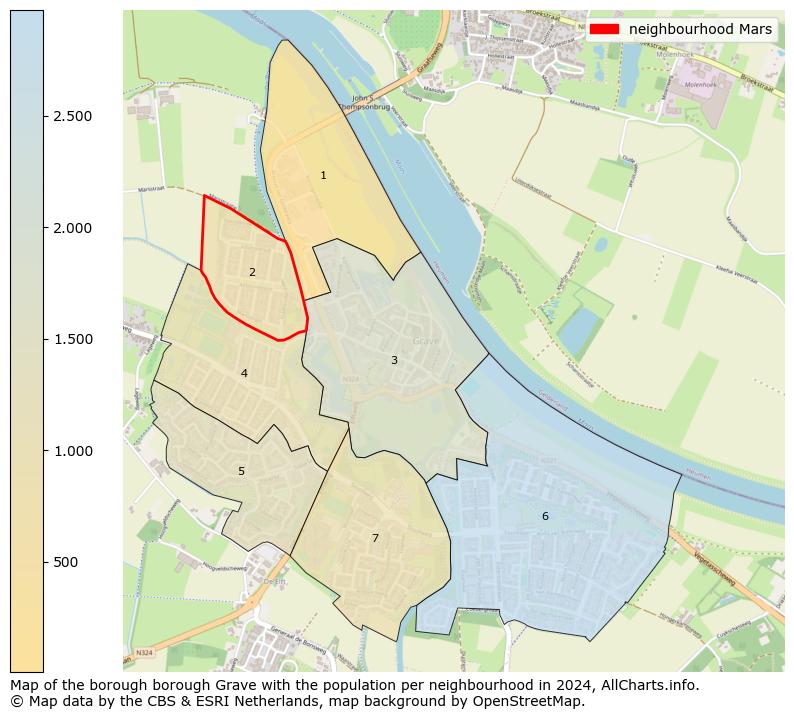 Image of the neighbourhood Mars at the map. This image is used as introduction to this page. This page shows a lot of information about the population in the neighbourhood Mars (such as the distribution by age groups of the residents, the composition of households, whether inhabitants are natives or Dutch with an immigration background, data about the houses (numbers, types, price development, use, type of property, ...) and more (car ownership, energy consumption, ...) based on open data from the Dutch Central Bureau of Statistics and various other sources!