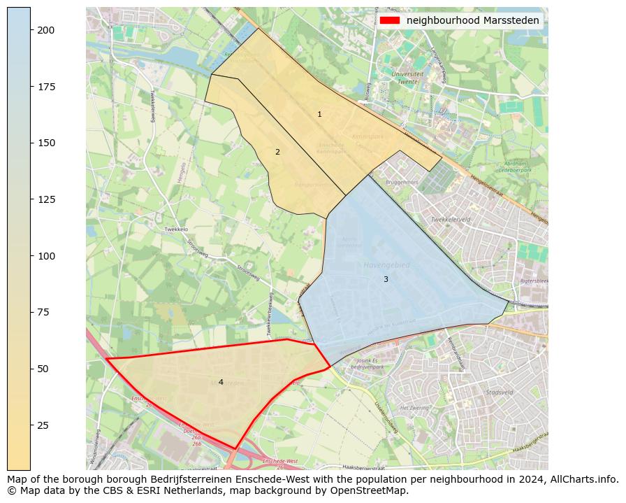 Image of the neighbourhood Marssteden at the map. This image is used as introduction to this page. This page shows a lot of information about the population in the neighbourhood Marssteden (such as the distribution by age groups of the residents, the composition of households, whether inhabitants are natives or Dutch with an immigration background, data about the houses (numbers, types, price development, use, type of property, ...) and more (car ownership, energy consumption, ...) based on open data from the Dutch Central Bureau of Statistics and various other sources!