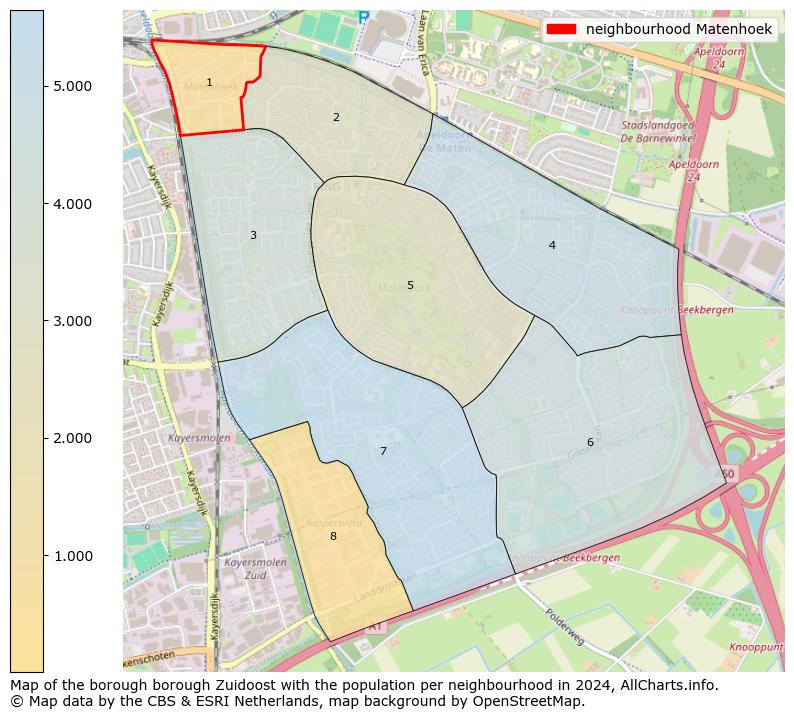 Image of the neighbourhood Matenhoek at the map. This image is used as introduction to this page. This page shows a lot of information about the population in the neighbourhood Matenhoek (such as the distribution by age groups of the residents, the composition of households, whether inhabitants are natives or Dutch with an immigration background, data about the houses (numbers, types, price development, use, type of property, ...) and more (car ownership, energy consumption, ...) based on open data from the Dutch Central Bureau of Statistics and various other sources!