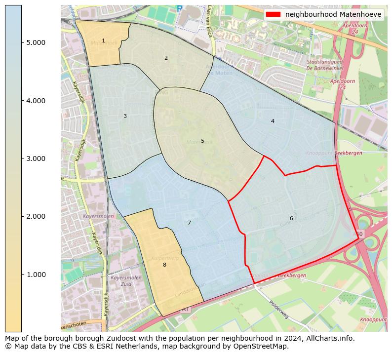 Image of the neighbourhood Matenhoeve at the map. This image is used as introduction to this page. This page shows a lot of information about the population in the neighbourhood Matenhoeve (such as the distribution by age groups of the residents, the composition of households, whether inhabitants are natives or Dutch with an immigration background, data about the houses (numbers, types, price development, use, type of property, ...) and more (car ownership, energy consumption, ...) based on open data from the Dutch Central Bureau of Statistics and various other sources!