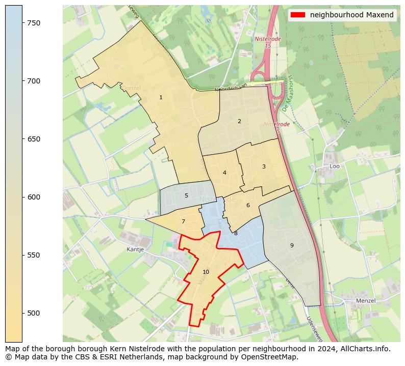 Image of the neighbourhood Maxend at the map. This image is used as introduction to this page. This page shows a lot of information about the population in the neighbourhood Maxend (such as the distribution by age groups of the residents, the composition of households, whether inhabitants are natives or Dutch with an immigration background, data about the houses (numbers, types, price development, use, type of property, ...) and more (car ownership, energy consumption, ...) based on open data from the Dutch Central Bureau of Statistics and various other sources!