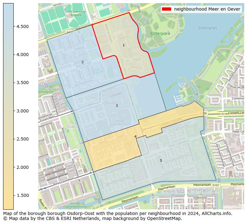 Image of the neighbourhood Meer en Oever at the map. This image is used as introduction to this page. This page shows a lot of information about the population in the neighbourhood Meer en Oever (such as the distribution by age groups of the residents, the composition of households, whether inhabitants are natives or Dutch with an immigration background, data about the houses (numbers, types, price development, use, type of property, ...) and more (car ownership, energy consumption, ...) based on open data from the Dutch Central Bureau of Statistics and various other sources!