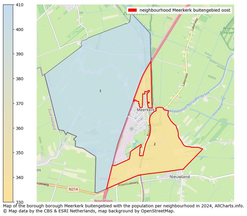 Image of the neighbourhood Meerkerk buitengebied oost at the map. This image is used as introduction to this page. This page shows a lot of information about the population in the neighbourhood Meerkerk buitengebied oost (such as the distribution by age groups of the residents, the composition of households, whether inhabitants are natives or Dutch with an immigration background, data about the houses (numbers, types, price development, use, type of property, ...) and more (car ownership, energy consumption, ...) based on open data from the Dutch Central Bureau of Statistics and various other sources!