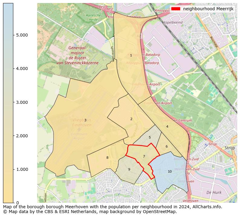 Image of the neighbourhood Meerrijk at the map. This image is used as introduction to this page. This page shows a lot of information about the population in the neighbourhood Meerrijk (such as the distribution by age groups of the residents, the composition of households, whether inhabitants are natives or Dutch with an immigration background, data about the houses (numbers, types, price development, use, type of property, ...) and more (car ownership, energy consumption, ...) based on open data from the Dutch Central Bureau of Statistics and various other sources!