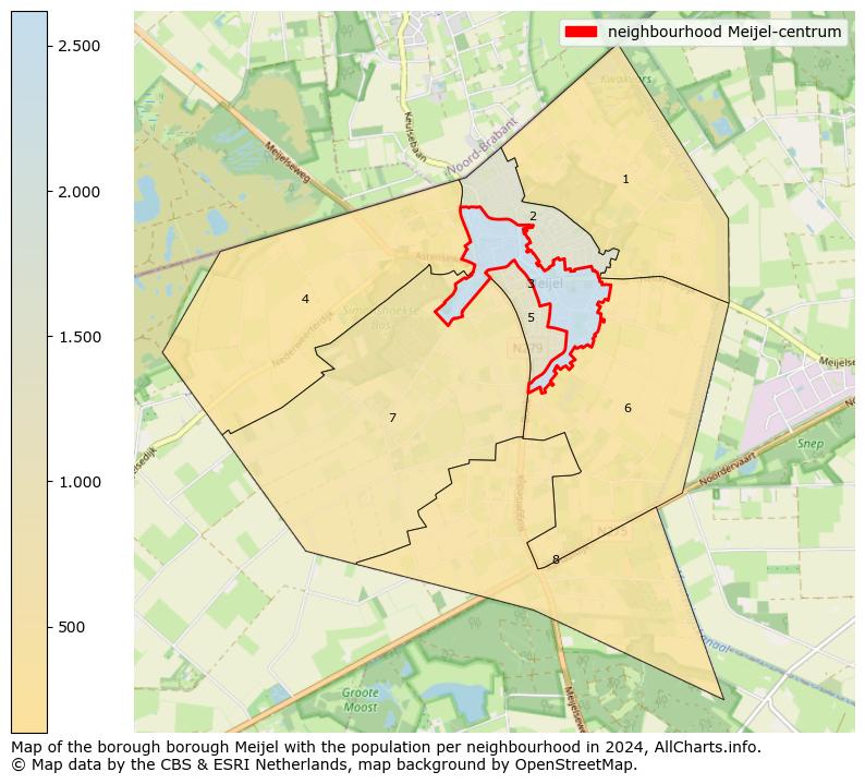 Image of the neighbourhood Meijel-centrum at the map. This image is used as introduction to this page. This page shows a lot of information about the population in the neighbourhood Meijel-centrum (such as the distribution by age groups of the residents, the composition of households, whether inhabitants are natives or Dutch with an immigration background, data about the houses (numbers, types, price development, use, type of property, ...) and more (car ownership, energy consumption, ...) based on open data from the Dutch Central Bureau of Statistics and various other sources!