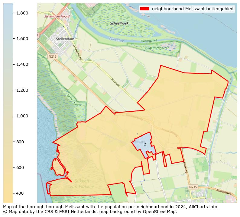 Image of the neighbourhood Melissant buitengebied at the map. This image is used as introduction to this page. This page shows a lot of information about the population in the neighbourhood Melissant buitengebied (such as the distribution by age groups of the residents, the composition of households, whether inhabitants are natives or Dutch with an immigration background, data about the houses (numbers, types, price development, use, type of property, ...) and more (car ownership, energy consumption, ...) based on open data from the Dutch Central Bureau of Statistics and various other sources!