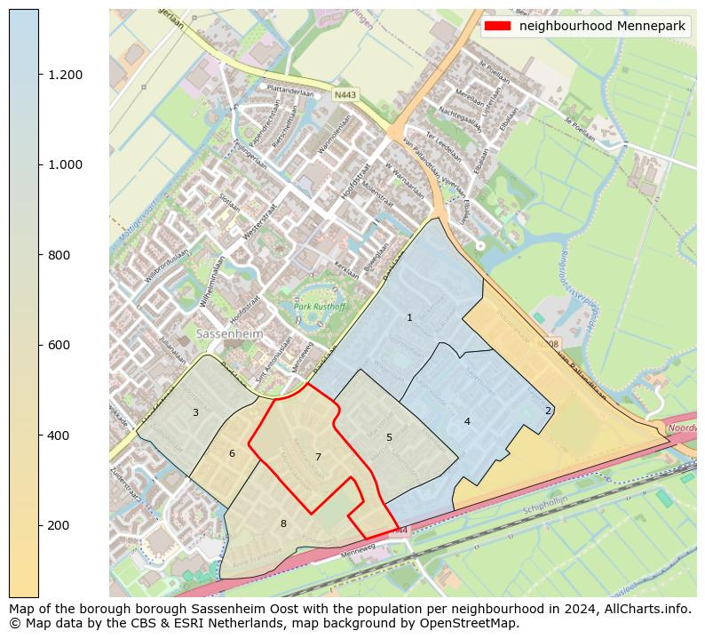 Image of the neighbourhood Mennepark at the map. This image is used as introduction to this page. This page shows a lot of information about the population in the neighbourhood Mennepark (such as the distribution by age groups of the residents, the composition of households, whether inhabitants are natives or Dutch with an immigration background, data about the houses (numbers, types, price development, use, type of property, ...) and more (car ownership, energy consumption, ...) based on open data from the Dutch Central Bureau of Statistics and various other sources!