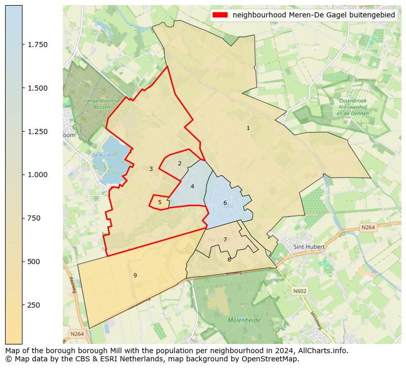 Image of the neighbourhood Meren-De Gagel buitengebied at the map. This image is used as introduction to this page. This page shows a lot of information about the population in the neighbourhood Meren-De Gagel buitengebied (such as the distribution by age groups of the residents, the composition of households, whether inhabitants are natives or Dutch with an immigration background, data about the houses (numbers, types, price development, use, type of property, ...) and more (car ownership, energy consumption, ...) based on open data from the Dutch Central Bureau of Statistics and various other sources!