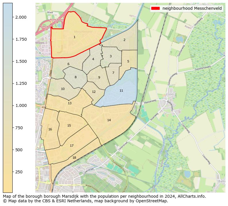 Image of the neighbourhood Messchenveld at the map. This image is used as introduction to this page. This page shows a lot of information about the population in the neighbourhood Messchenveld (such as the distribution by age groups of the residents, the composition of households, whether inhabitants are natives or Dutch with an immigration background, data about the houses (numbers, types, price development, use, type of property, ...) and more (car ownership, energy consumption, ...) based on open data from the Dutch Central Bureau of Statistics and various other sources!