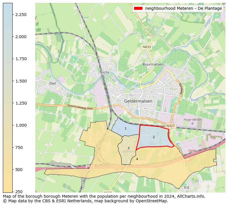 Image of the neighbourhood Meteren - De Plantage at the map. This image is used as introduction to this page. This page shows a lot of information about the population in the neighbourhood Meteren - De Plantage (such as the distribution by age groups of the residents, the composition of households, whether inhabitants are natives or Dutch with an immigration background, data about the houses (numbers, types, price development, use, type of property, ...) and more (car ownership, energy consumption, ...) based on open data from the Dutch Central Bureau of Statistics and various other sources!