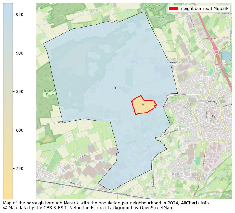 Image of the neighbourhood Meterik at the map. This image is used as introduction to this page. This page shows a lot of information about the population in the neighbourhood Meterik (such as the distribution by age groups of the residents, the composition of households, whether inhabitants are natives or Dutch with an immigration background, data about the houses (numbers, types, price development, use, type of property, ...) and more (car ownership, energy consumption, ...) based on open data from the Dutch Central Bureau of Statistics and various other sources!