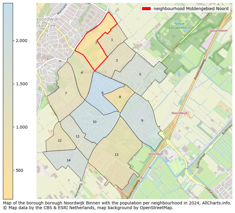 Image of the neighbourhood Middengebied Noord at the map. This image is used as introduction to this page. This page shows a lot of information about the population in the neighbourhood Middengebied Noord (such as the distribution by age groups of the residents, the composition of households, whether inhabitants are natives or Dutch with an immigration background, data about the houses (numbers, types, price development, use, type of property, ...) and more (car ownership, energy consumption, ...) based on open data from the Dutch Central Bureau of Statistics and various other sources!