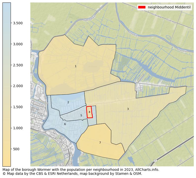 Map of the borough Wormer with the population per neighbourhood in 2023. This page shows a lot of information about residents (such as the distribution by age groups, family composition, gender, native or Dutch with an immigration background, ...), homes (numbers, types, price development, use, type of property, ...) and more (car ownership, energy consumption, ...) based on open data from the Dutch Central Bureau of Statistics and various other sources!