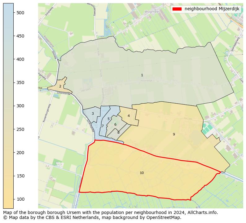 Image of the neighbourhood Mijzerdijk at the map. This image is used as introduction to this page. This page shows a lot of information about the population in the neighbourhood Mijzerdijk (such as the distribution by age groups of the residents, the composition of households, whether inhabitants are natives or Dutch with an immigration background, data about the houses (numbers, types, price development, use, type of property, ...) and more (car ownership, energy consumption, ...) based on open data from the Dutch Central Bureau of Statistics and various other sources!