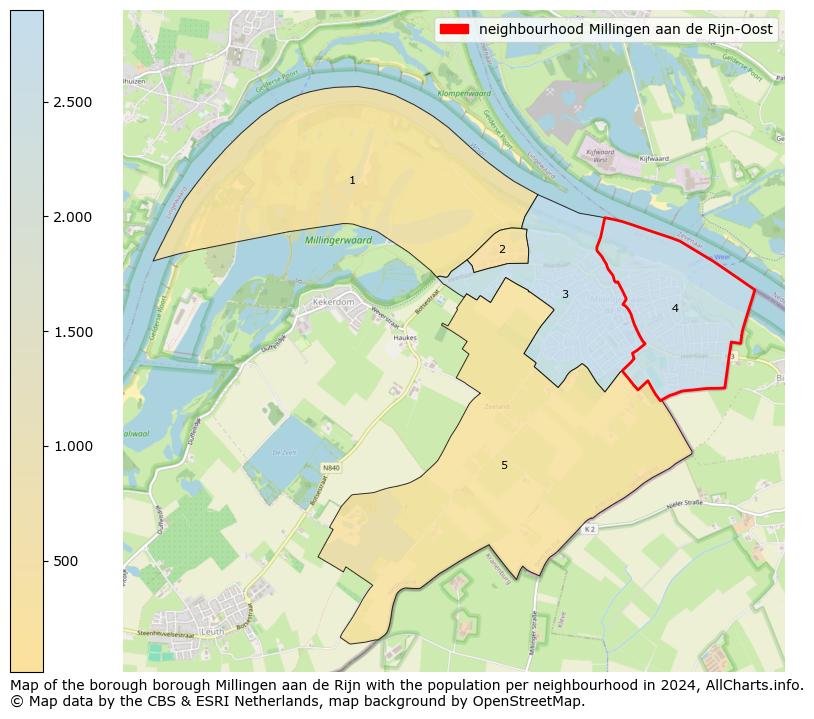 Image of the neighbourhood Millingen aan de Rijn-Oost at the map. This image is used as introduction to this page. This page shows a lot of information about the population in the neighbourhood Millingen aan de Rijn-Oost (such as the distribution by age groups of the residents, the composition of households, whether inhabitants are natives or Dutch with an immigration background, data about the houses (numbers, types, price development, use, type of property, ...) and more (car ownership, energy consumption, ...) based on open data from the Dutch Central Bureau of Statistics and various other sources!