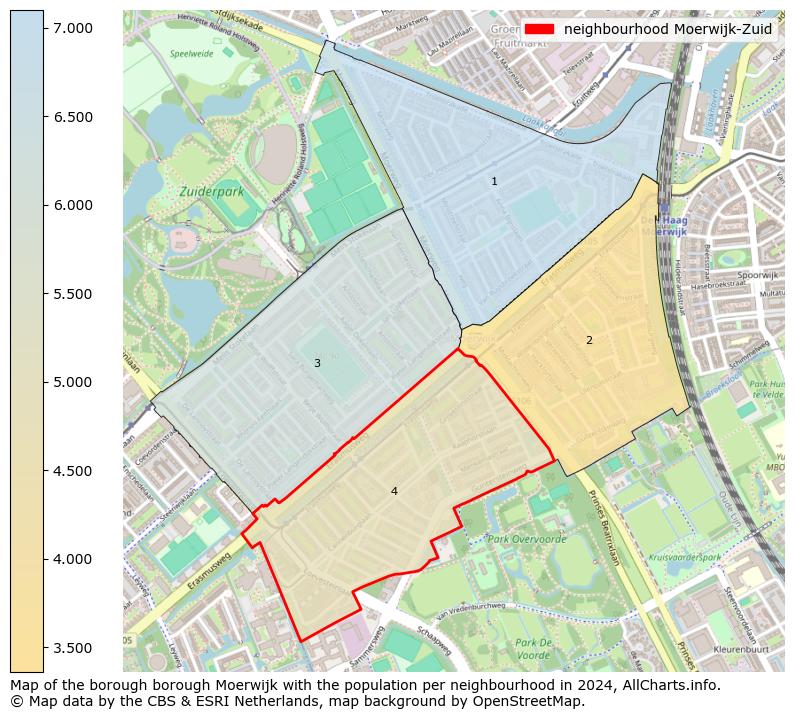 Image of the neighbourhood Moerwijk-Zuid at the map. This image is used as introduction to this page. This page shows a lot of information about the population in the neighbourhood Moerwijk-Zuid (such as the distribution by age groups of the residents, the composition of households, whether inhabitants are natives or Dutch with an immigration background, data about the houses (numbers, types, price development, use, type of property, ...) and more (car ownership, energy consumption, ...) based on open data from the Dutch Central Bureau of Statistics and various other sources!