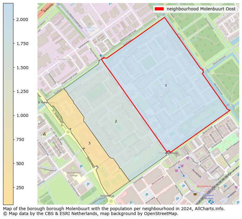 Image of the neighbourhood Molenbuurt Oost at the map. This image is used as introduction to this page. This page shows a lot of information about the population in the neighbourhood Molenbuurt Oost (such as the distribution by age groups of the residents, the composition of households, whether inhabitants are natives or Dutch with an immigration background, data about the houses (numbers, types, price development, use, type of property, ...) and more (car ownership, energy consumption, ...) based on open data from the Dutch Central Bureau of Statistics and various other sources!