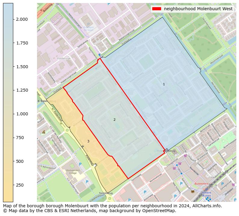 Image of the neighbourhood Molenbuurt West at the map. This image is used as introduction to this page. This page shows a lot of information about the population in the neighbourhood Molenbuurt West (such as the distribution by age groups of the residents, the composition of households, whether inhabitants are natives or Dutch with an immigration background, data about the houses (numbers, types, price development, use, type of property, ...) and more (car ownership, energy consumption, ...) based on open data from the Dutch Central Bureau of Statistics and various other sources!