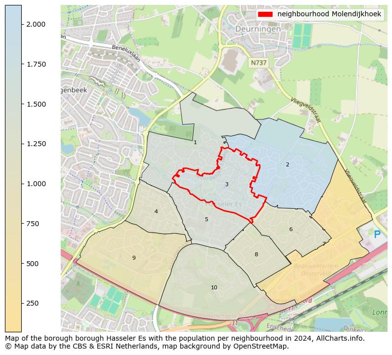 Image of the neighbourhood Molendijkhoek at the map. This image is used as introduction to this page. This page shows a lot of information about the population in the neighbourhood Molendijkhoek (such as the distribution by age groups of the residents, the composition of households, whether inhabitants are natives or Dutch with an immigration background, data about the houses (numbers, types, price development, use, type of property, ...) and more (car ownership, energy consumption, ...) based on open data from the Dutch Central Bureau of Statistics and various other sources!