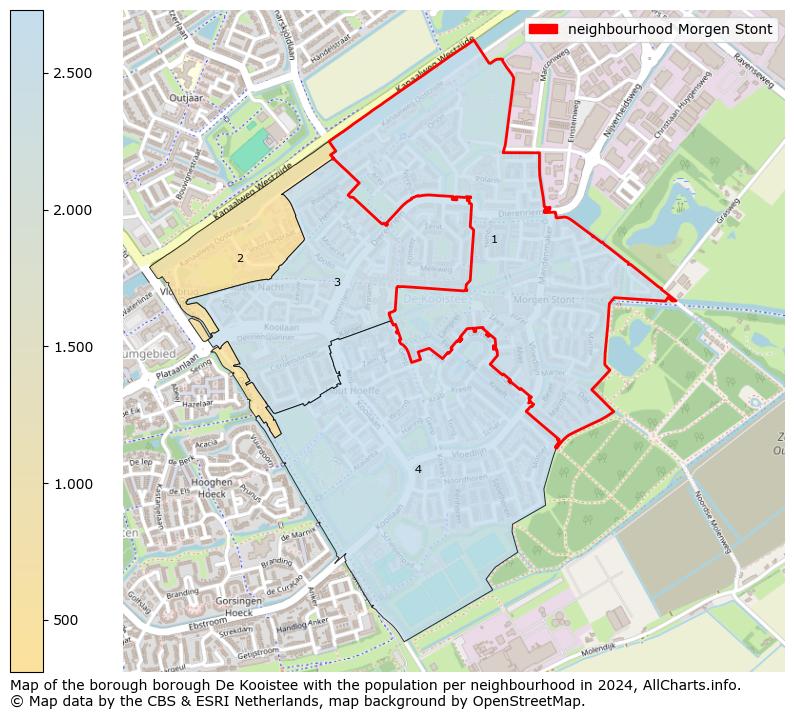 Image of the neighbourhood Morgen Stont at the map. This image is used as introduction to this page. This page shows a lot of information about the population in the neighbourhood Morgen Stont (such as the distribution by age groups of the residents, the composition of households, whether inhabitants are natives or Dutch with an immigration background, data about the houses (numbers, types, price development, use, type of property, ...) and more (car ownership, energy consumption, ...) based on open data from the Dutch Central Bureau of Statistics and various other sources!