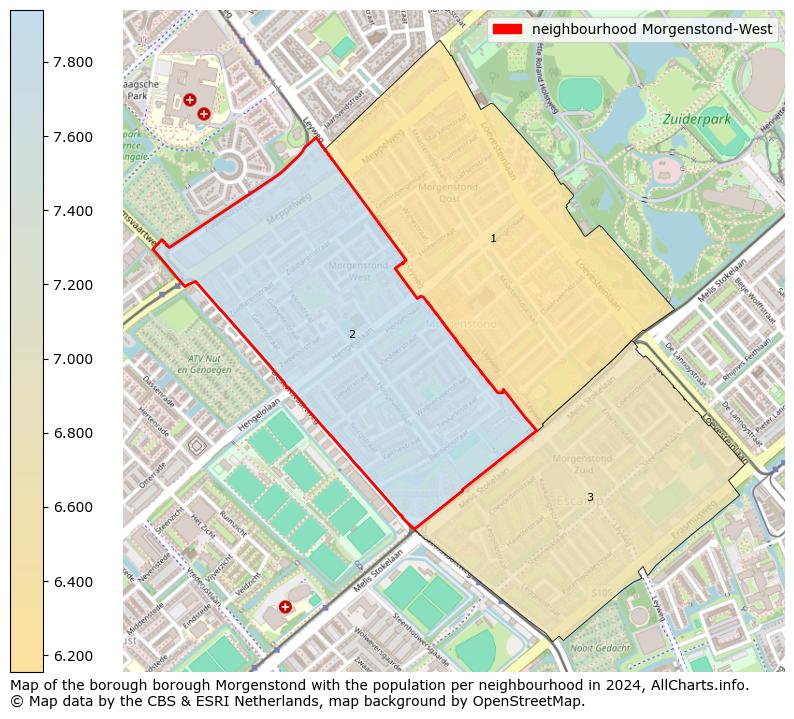 Image of the neighbourhood Morgenstond-West at the map. This image is used as introduction to this page. This page shows a lot of information about the population in the neighbourhood Morgenstond-West (such as the distribution by age groups of the residents, the composition of households, whether inhabitants are natives or Dutch with an immigration background, data about the houses (numbers, types, price development, use, type of property, ...) and more (car ownership, energy consumption, ...) based on open data from the Dutch Central Bureau of Statistics and various other sources!