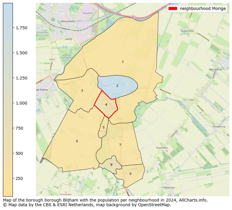 Image of the neighbourhood Morige at the map. This image is used as introduction to this page. This page shows a lot of information about the population in the neighbourhood Morige (such as the distribution by age groups of the residents, the composition of households, whether inhabitants are natives or Dutch with an immigration background, data about the houses (numbers, types, price development, use, type of property, ...) and more (car ownership, energy consumption, ...) based on open data from the Dutch Central Bureau of Statistics and various other sources!