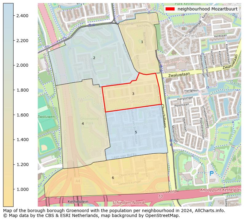 Image of the neighbourhood Mozartbuurt at the map. This image is used as introduction to this page. This page shows a lot of information about the population in the neighbourhood Mozartbuurt (such as the distribution by age groups of the residents, the composition of households, whether inhabitants are natives or Dutch with an immigration background, data about the houses (numbers, types, price development, use, type of property, ...) and more (car ownership, energy consumption, ...) based on open data from the Dutch Central Bureau of Statistics and various other sources!