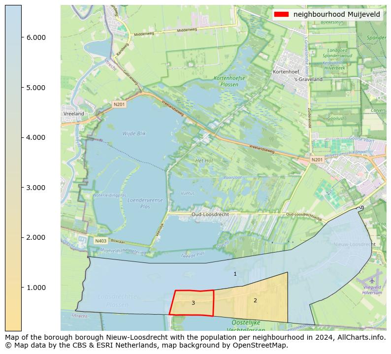 Image of the neighbourhood Muijeveld at the map. This image is used as introduction to this page. This page shows a lot of information about the population in the neighbourhood Muijeveld (such as the distribution by age groups of the residents, the composition of households, whether inhabitants are natives or Dutch with an immigration background, data about the houses (numbers, types, price development, use, type of property, ...) and more (car ownership, energy consumption, ...) based on open data from the Dutch Central Bureau of Statistics and various other sources!