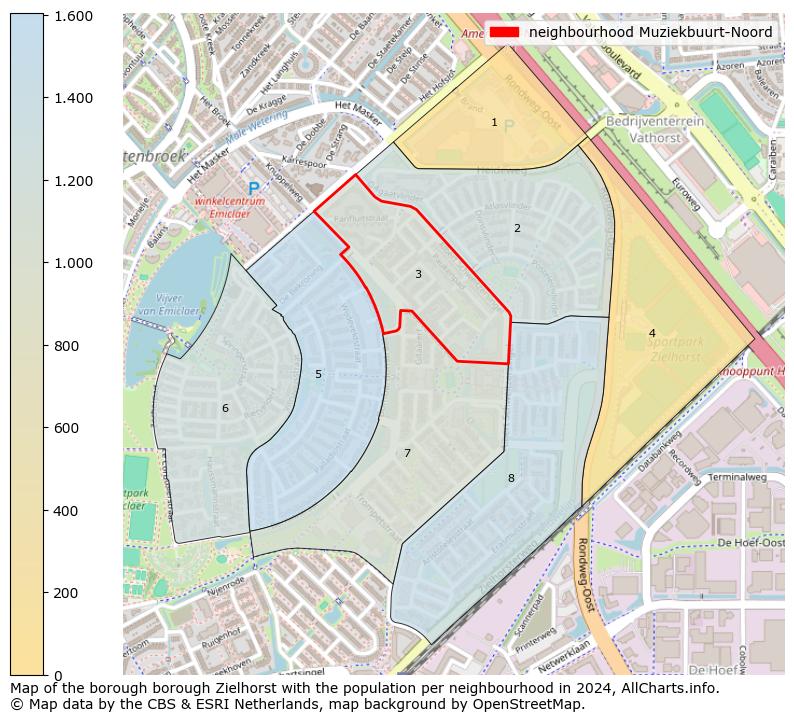 Image of the neighbourhood Muziekbuurt-Noord at the map. This image is used as introduction to this page. This page shows a lot of information about the population in the neighbourhood Muziekbuurt-Noord (such as the distribution by age groups of the residents, the composition of households, whether inhabitants are natives or Dutch with an immigration background, data about the houses (numbers, types, price development, use, type of property, ...) and more (car ownership, energy consumption, ...) based on open data from the Dutch Central Bureau of Statistics and various other sources!