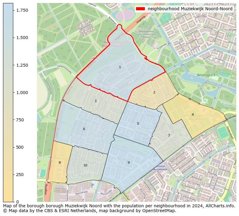 Image of the neighbourhood Muziekwijk Noord-Noord at the map. This image is used as introduction to this page. This page shows a lot of information about the population in the neighbourhood Muziekwijk Noord-Noord (such as the distribution by age groups of the residents, the composition of households, whether inhabitants are natives or Dutch with an immigration background, data about the houses (numbers, types, price development, use, type of property, ...) and more (car ownership, energy consumption, ...) based on open data from the Dutch Central Bureau of Statistics and various other sources!