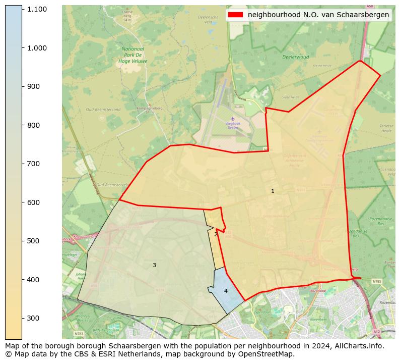 Image of the neighbourhood N.O. van Schaarsbergen at the map. This image is used as introduction to this page. This page shows a lot of information about the population in the neighbourhood N.O. van Schaarsbergen (such as the distribution by age groups of the residents, the composition of households, whether inhabitants are natives or Dutch with an immigration background, data about the houses (numbers, types, price development, use, type of property, ...) and more (car ownership, energy consumption, ...) based on open data from the Dutch Central Bureau of Statistics and various other sources!