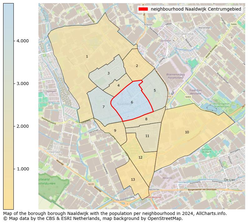 Image of the neighbourhood Naaldwijk Centrumgebied at the map. This image is used as introduction to this page. This page shows a lot of information about the population in the neighbourhood Naaldwijk Centrumgebied (such as the distribution by age groups of the residents, the composition of households, whether inhabitants are natives or Dutch with an immigration background, data about the houses (numbers, types, price development, use, type of property, ...) and more (car ownership, energy consumption, ...) based on open data from the Dutch Central Bureau of Statistics and various other sources!