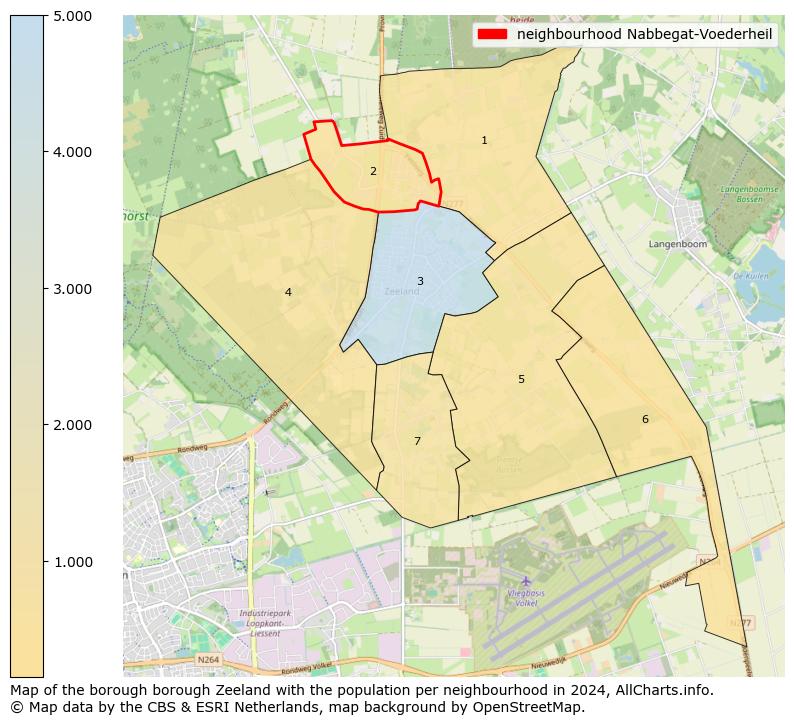 Image of the neighbourhood Nabbegat-Voederheil at the map. This image is used as introduction to this page. This page shows a lot of information about the population in the neighbourhood Nabbegat-Voederheil (such as the distribution by age groups of the residents, the composition of households, whether inhabitants are natives or Dutch with an immigration background, data about the houses (numbers, types, price development, use, type of property, ...) and more (car ownership, energy consumption, ...) based on open data from the Dutch Central Bureau of Statistics and various other sources!