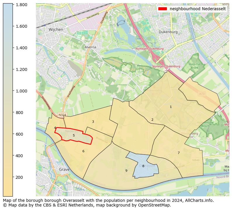 Image of the neighbourhood Nederasselt at the map. This image is used as introduction to this page. This page shows a lot of information about the population in the neighbourhood Nederasselt (such as the distribution by age groups of the residents, the composition of households, whether inhabitants are natives or Dutch with an immigration background, data about the houses (numbers, types, price development, use, type of property, ...) and more (car ownership, energy consumption, ...) based on open data from the Dutch Central Bureau of Statistics and various other sources!