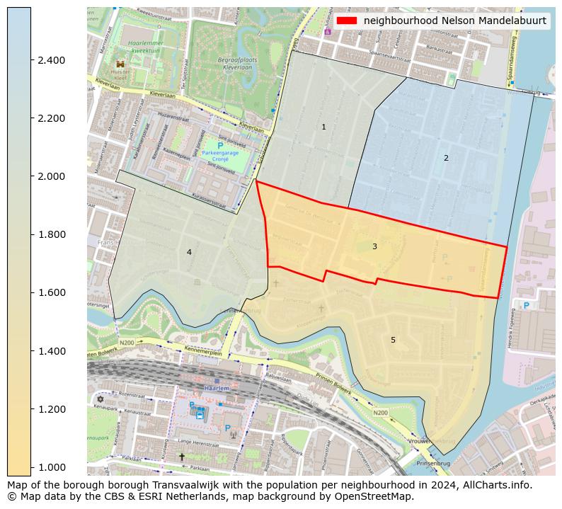 Image of the neighbourhood Nelson Mandelabuurt at the map. This image is used as introduction to this page. This page shows a lot of information about the population in the neighbourhood Nelson Mandelabuurt (such as the distribution by age groups of the residents, the composition of households, whether inhabitants are natives or Dutch with an immigration background, data about the houses (numbers, types, price development, use, type of property, ...) and more (car ownership, energy consumption, ...) based on open data from the Dutch Central Bureau of Statistics and various other sources!