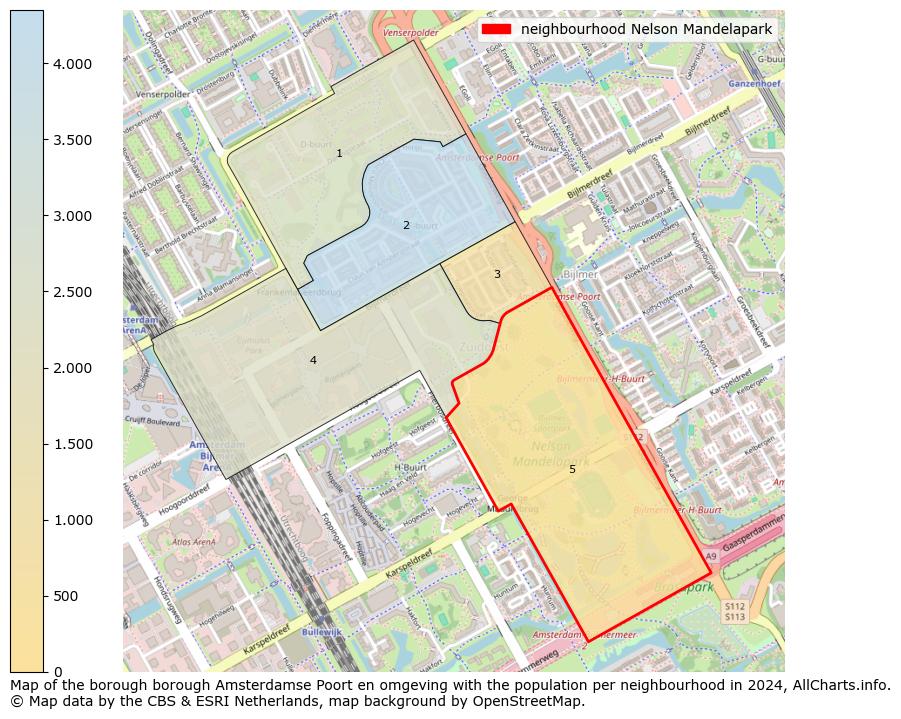 Image of the neighbourhood Nelson Mandelapark at the map. This image is used as introduction to this page. This page shows a lot of information about the population in the neighbourhood Nelson Mandelapark (such as the distribution by age groups of the residents, the composition of households, whether inhabitants are natives or Dutch with an immigration background, data about the houses (numbers, types, price development, use, type of property, ...) and more (car ownership, energy consumption, ...) based on open data from the Dutch Central Bureau of Statistics and various other sources!